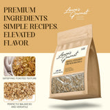 Laura's Gourmet Granola - Fall Faves Variety Pack - Sinful Cinnamon Crunch, Pumpkin Pecan Crunch, Dark Chocolate Crunch
