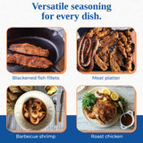 Magic Seasoning Blends Variety Pack, Blackened Fish & Meat Spices, Seasonings for Cooking, 2 oz Poultry, Redfish, Meat, Seafood, 7 oz Salmon, 5-Pack