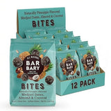 Fruit Nut Seed Healthy Snacks Pack, Almond Coconut Medjool Dates Naturally Pineapple Flavored Bites, Vegan, Gluten Free, No Sugar Added Energy Bars