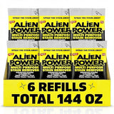 Alien Power 6 Pack Refill Packets, Makes 144 Fl Oz Worth of Alien Power Solution