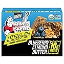 Dave's Killer Bread Blueberry Almond Butter Amped-Up Protein Bars 4 CT + 1 Branded Sticker Variety Pack