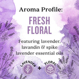 Aura Cacia Fresh Floral Room Spray 8 Fl. oz. - Light Aroma, No Synthetic Fragrances