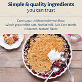 Calhoun Bend Mill Blueberry Crumble Mix | Delicious Easy to Make Crumble Dessert | Perfect for Blueberries or Your Favorite Fruits | Classic Dessert | Ideal for Baking Enthusiasts - 8 Oz (Pack of 6)