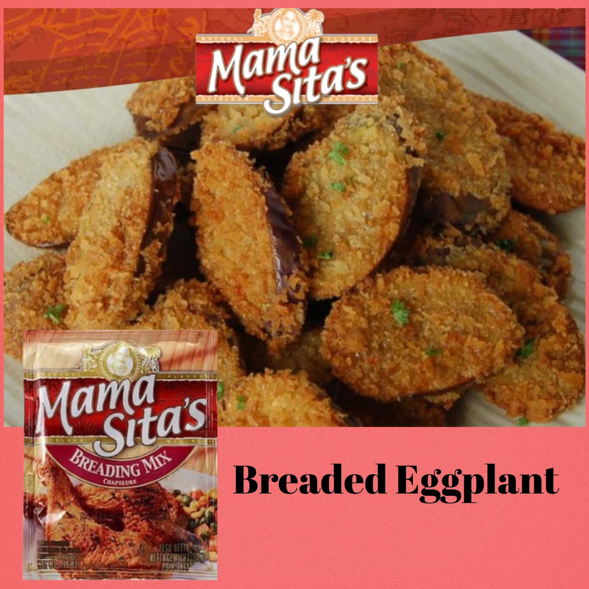 Mama Sita's Breading Mix 1.76 oz (50g), 4 Pack