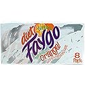 Faygo diet Orange! flavor soda pop, 12-fluid ounce cans, 8-pack fridge box (6)
