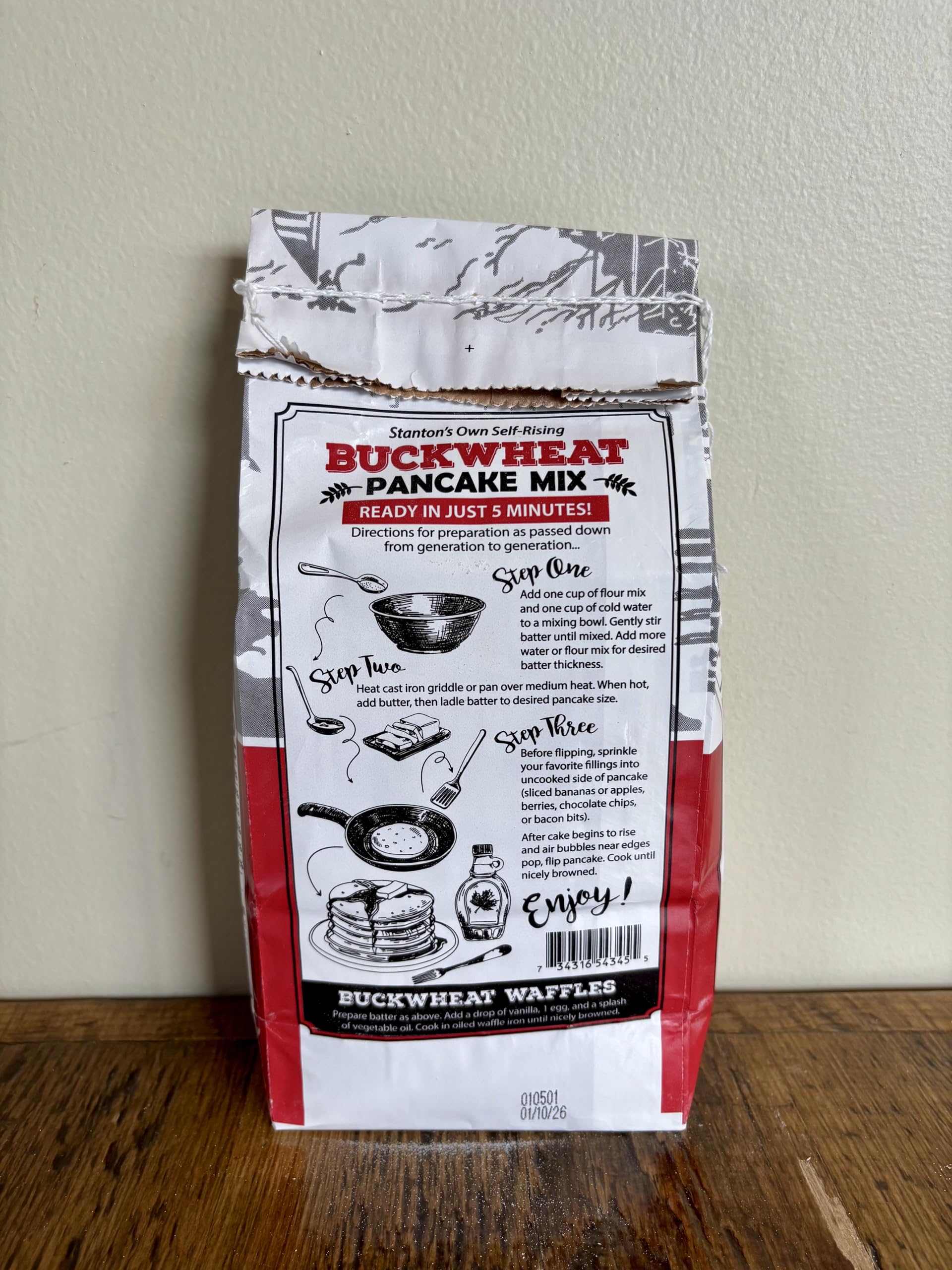 Stanton's Own Old Fashioned! 2 lb. Buckwheat Pancake Mix