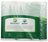 Green Forest 3-Roll Size Your Own Towels, White