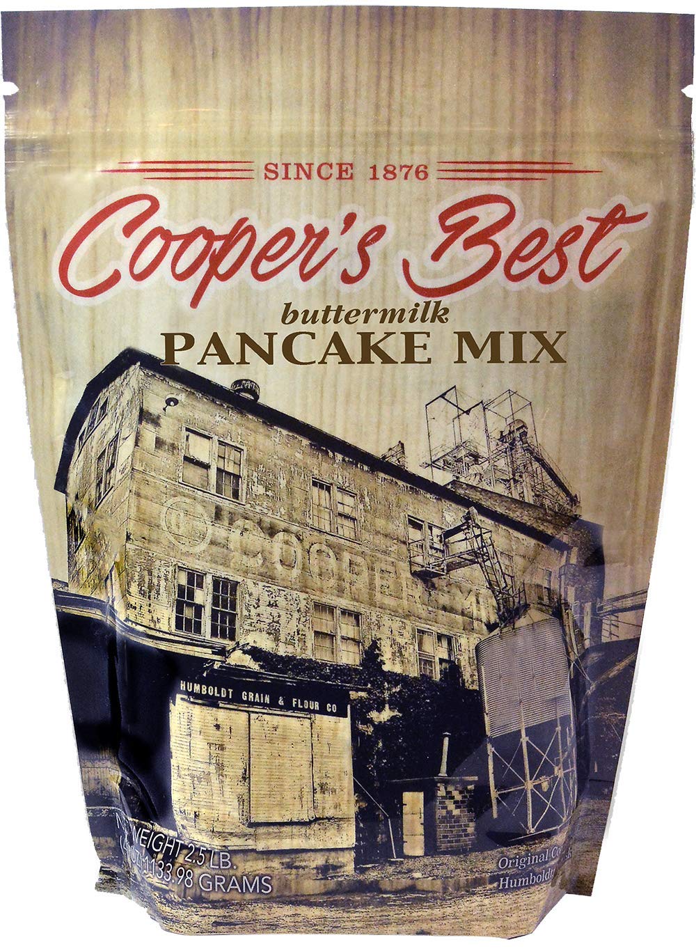 Cooper’s Best: Buttermilk Pancake and Waffle Mix (2.5 LB Bag) - Based On Original 1876 Recipe - An Old Favorite Perfect for Any Time - Premium Milled Flour - Made in the USA - 28 Servings