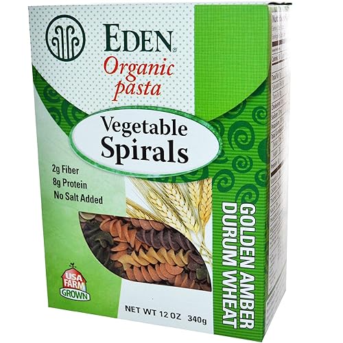 Eden Foods Vegetable Spirals Pasta - 12 oz