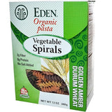 Eden Foods Vegetable Spirals Pasta - 12 oz