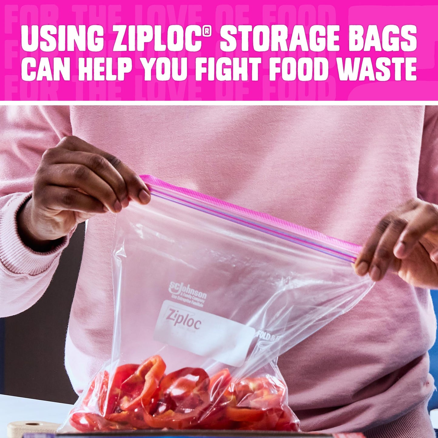 Ziploc Gallon Food Storage Bags, Stay Open Design with Stand-Up Bottom, Easy to Fill, 81 Count