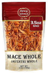 Spicy World Mace Whole 3.5oz (100g) - Javathri, Pure, Natural, Nutmeg's Rind