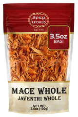 Spicy World Mace Whole 3.5oz (100g) - Javathri, Pure, Natural, Nutmeg's Rind