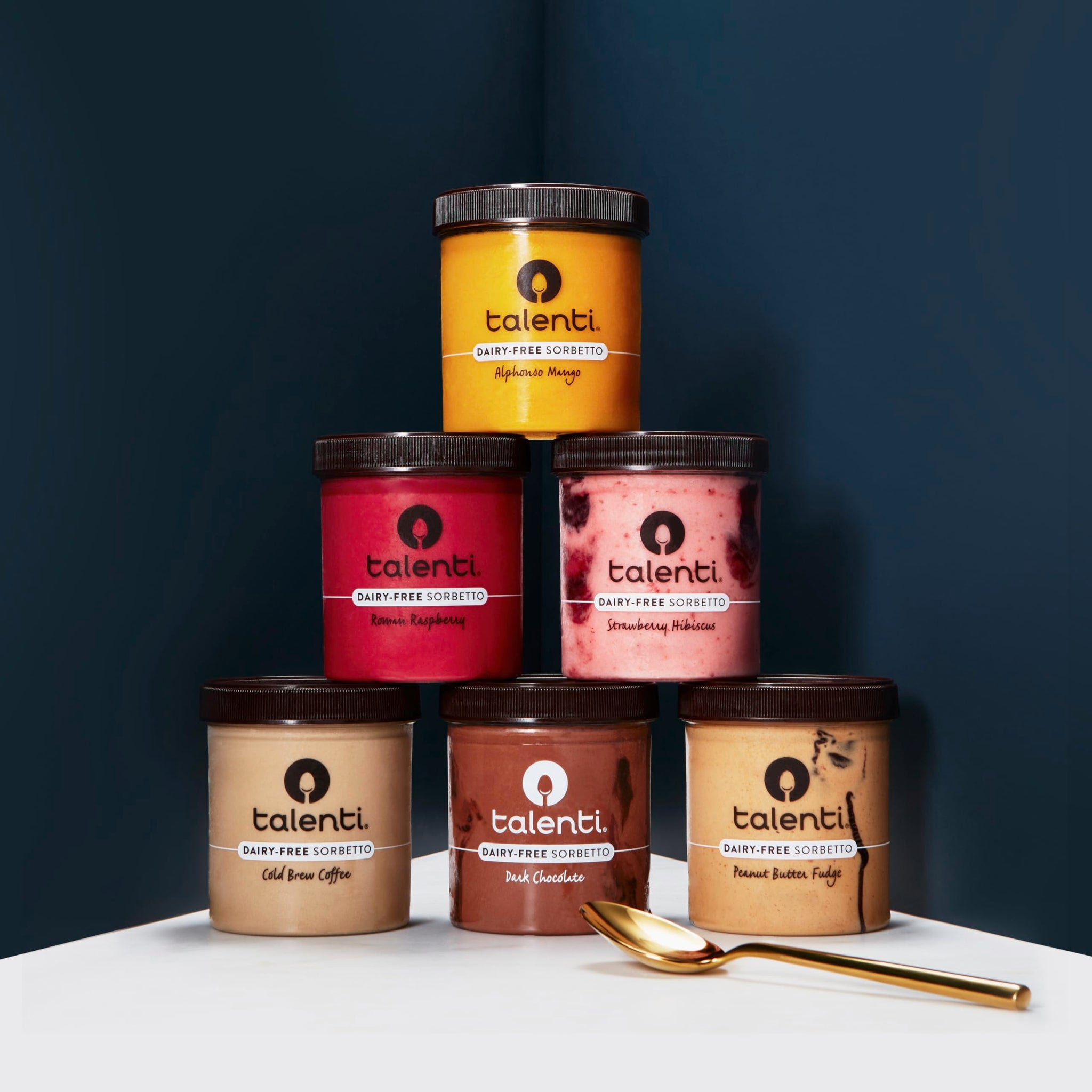 Talenti Gelato For a Delicious Frozen Dessert Double Dark Chocolate Made with Ingredients 1 pint