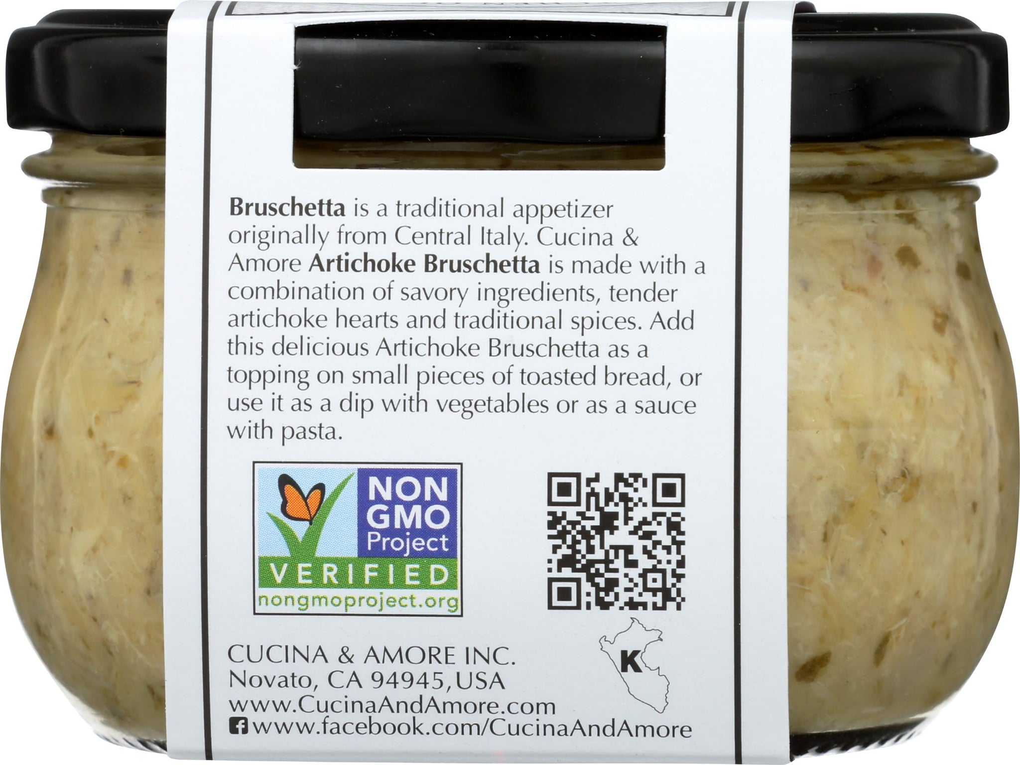 Cucina & Amore Artichoke Bruschetta, 7.9 OZ