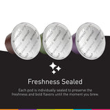 Bestpresso Coffee for Nespresso Original Machine 120 Aluminum pods Certified Genuine Espresso Decaffeinato Blend(Medium Intensity) Pods Compatible