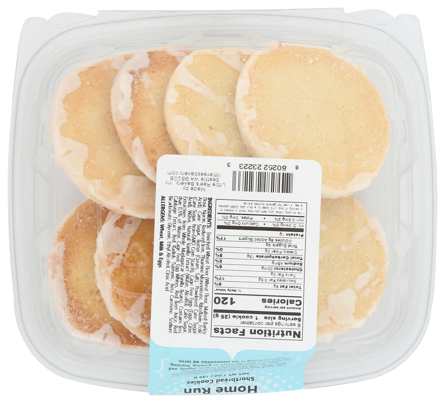 Little Raes Bakery, Cookie Home Run, 7 Ounce