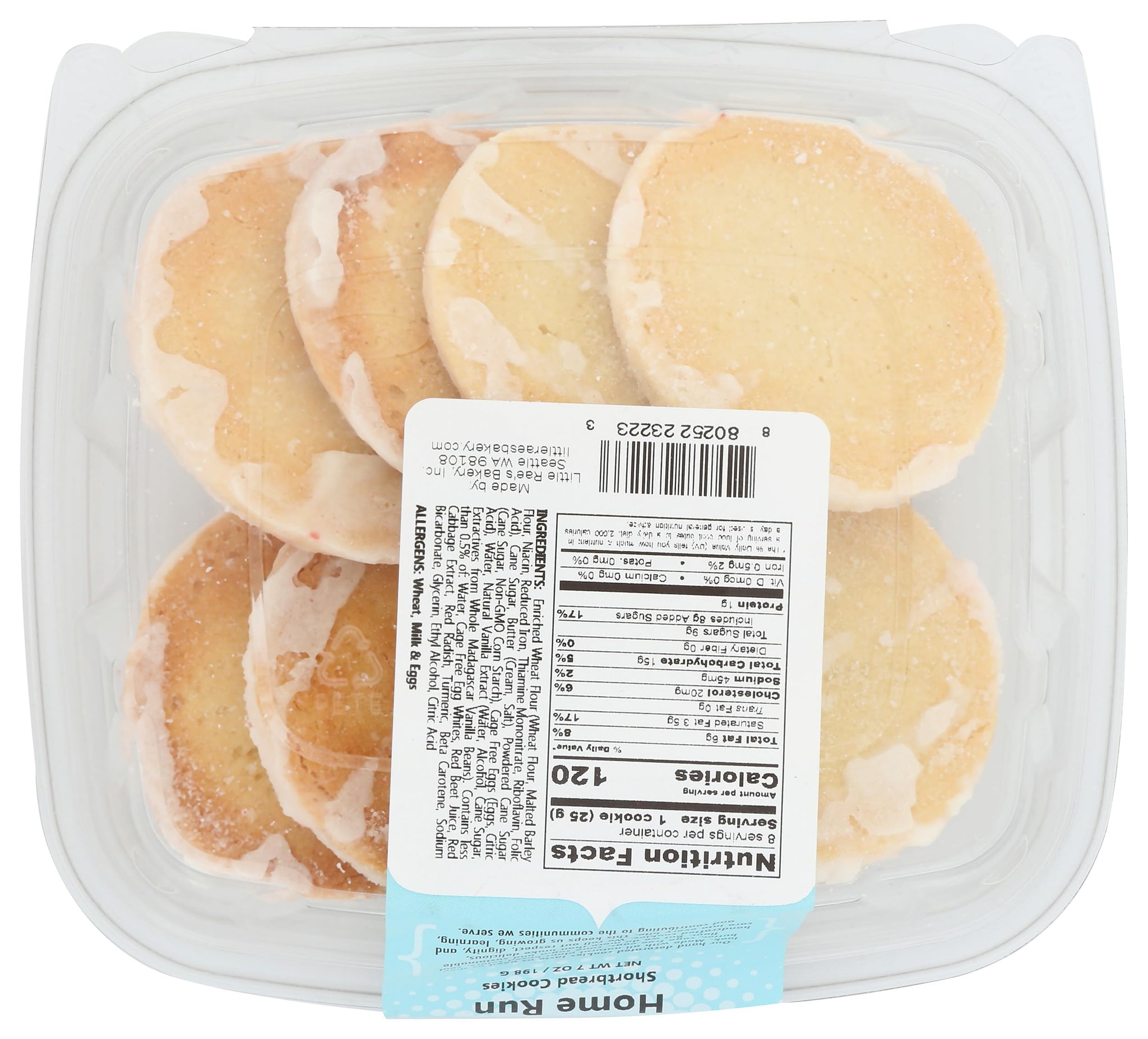 Little Raes Bakery, Cookie Home Run, 7 Ounce