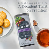 The Republic of Tea - All Day Earl Grey Whiskey Vanilla Fig Black Tea, Naturally Caffeinated, 36 Tea Bags