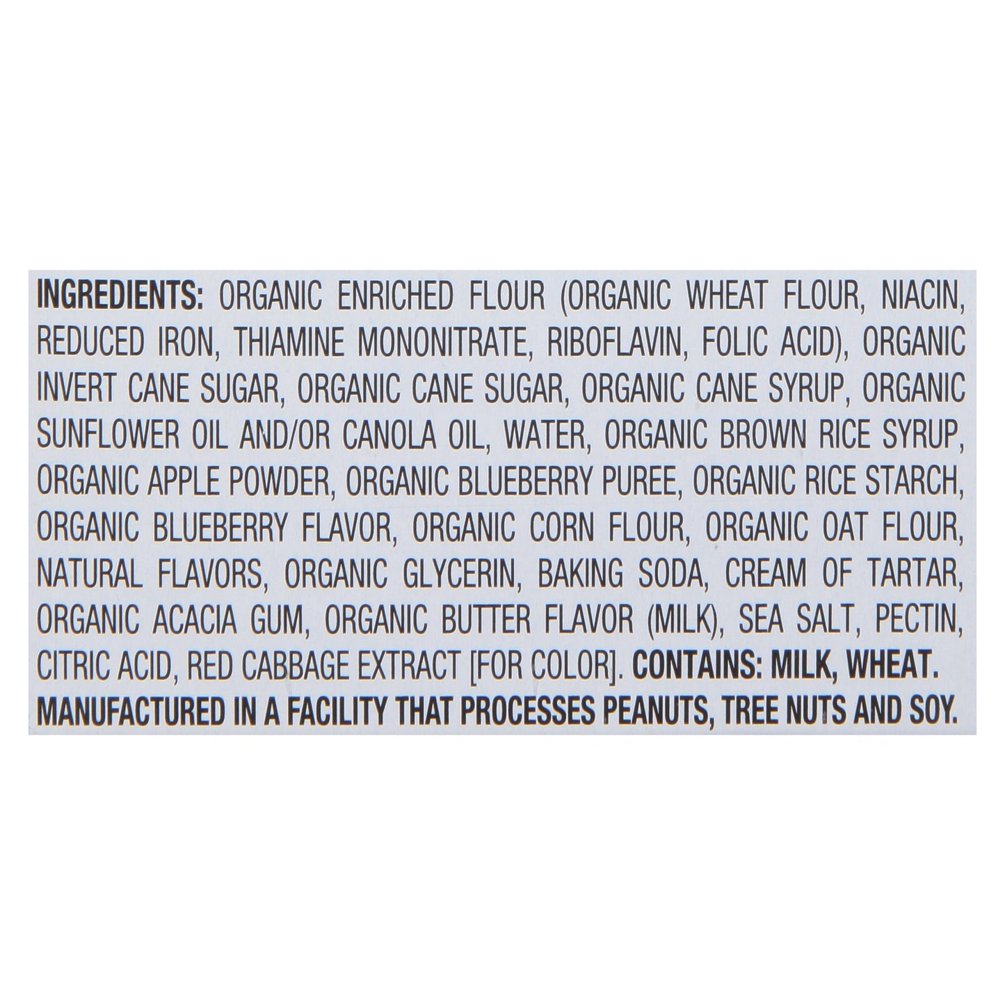 Earth's Best Organic Kids Snacks, Sesame Street Toddler Snacks, Organic Sunny Days Snack Bars for Toddlers 2 Years and Older, Blueberry with Other