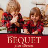 Bequet Caramel Classic Handcrafted Gourmet Butter Caramel Candy (3.6oz each one) 2 packs - Gluten Free, Smooth, Chewy Candy Melts Individually wrapped