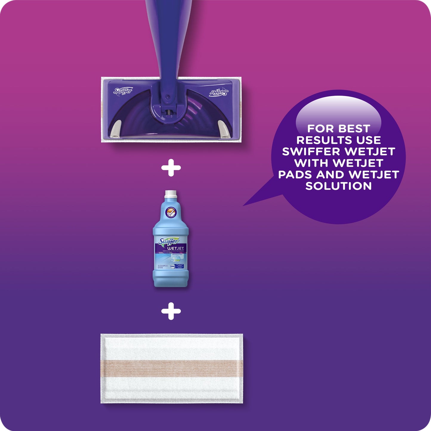 Swiffer WetJet Multi-purpose Floor Cleaner Solution Refill Open Window Fresh Scent 1.25L