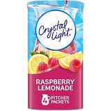 Crystal Light Raspberry Lemonade Drink Mix (4 Pitcher Packets)