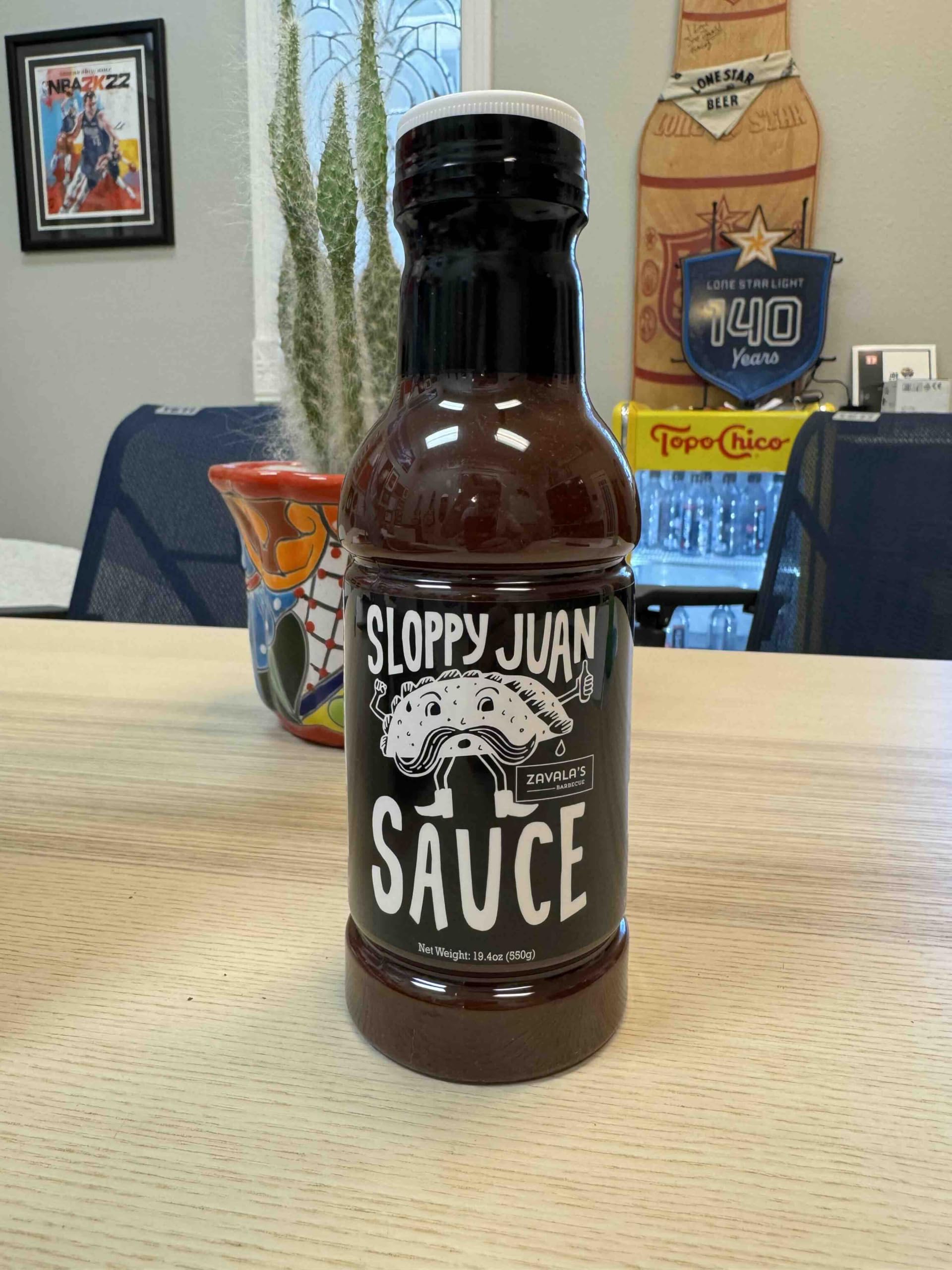 Sloppy Juan Original Sauce by Zavala’s Barbecue - Texas-Style Tangy & Savory BBQ Sauce with Tomato, Brown Sugar & Spices, Perfect for Brisket, Ribs