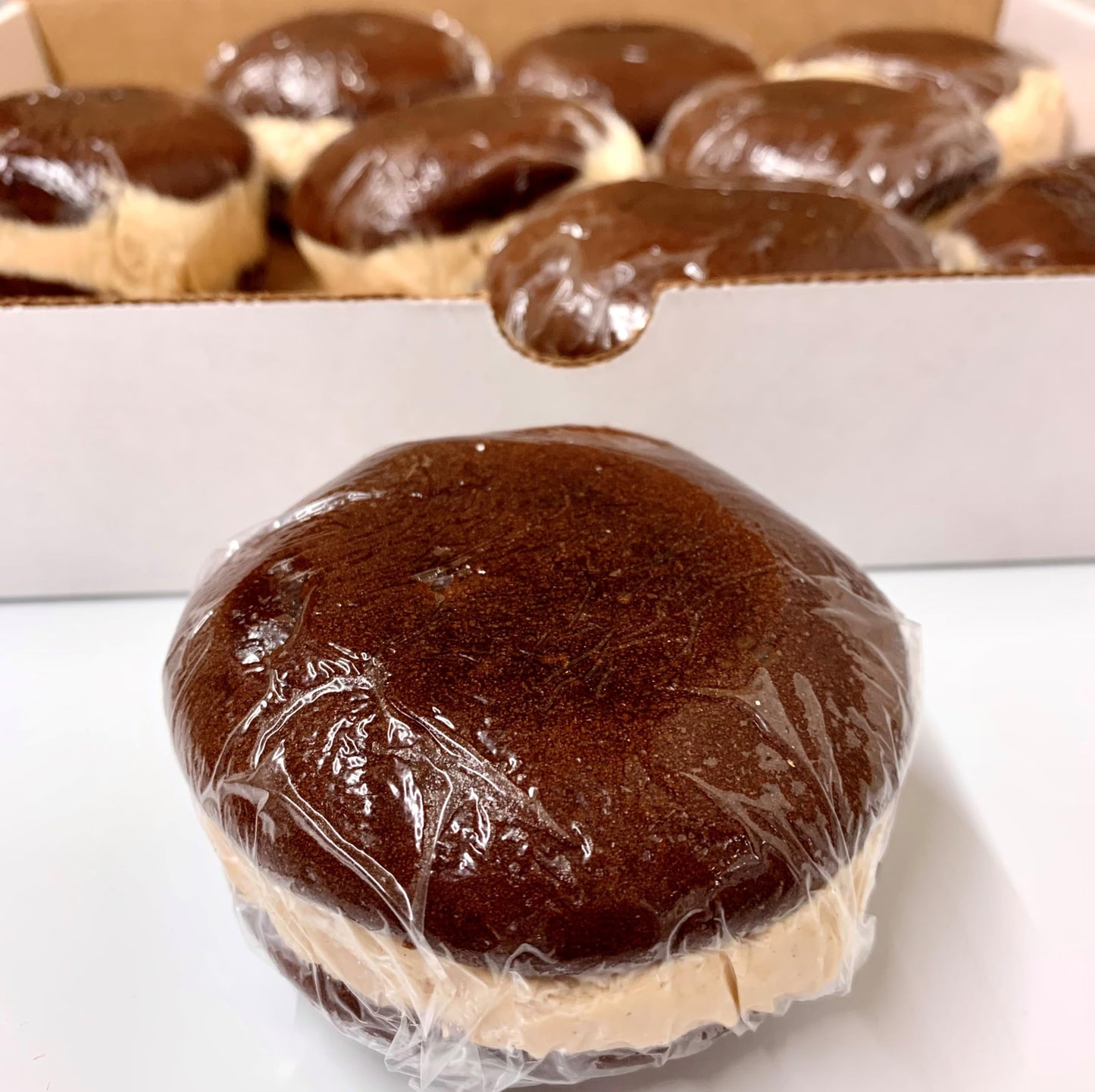 AmishTastes Shady Maple Chocolate Lovers Whoopie Pies, 9ct Variety Box (Regular, Chip, Peanut Butter, Raspberry)