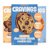 Cravings by Chrissy Teigen 3-Pack Baking Mix Set - Includes Banana Bread Mix, Chocolate Chip Cookie Mix, Mochi Pancake & Waffle Mix