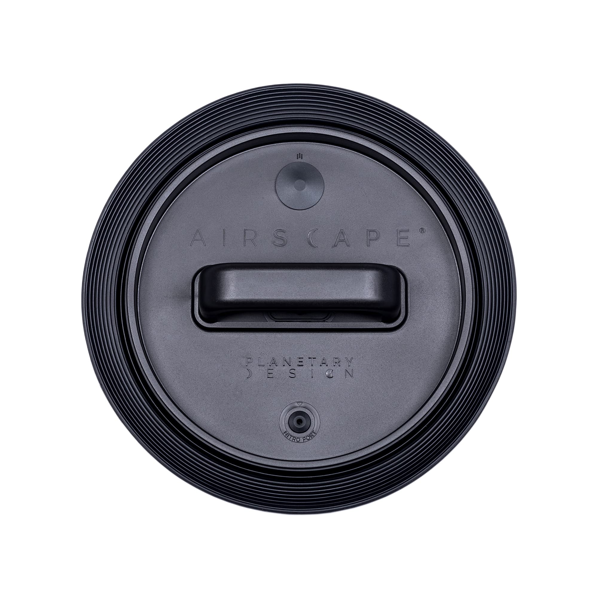 Airscape Bucket Insert Airtight Lid - Bulk Dry Storage - Unique Nitro Flush Port and Degassing Valve for Versatility - Preserve Food Freshness - Fits
