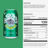 Dr. Brown's Ginger Ale Soda - A New York Original - 24 Cans of Refreshing, Kosher, Gourmet Soda Pop - Ginger Ale Soda - 24 x 12 oz Cans