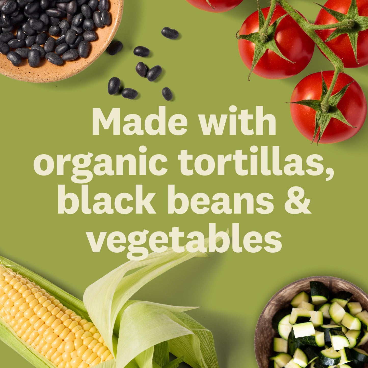Amy's Frozen Meals, Black Bean Vegetable Enchilada, Made With Organic Corn and Black Beans, Gluten Free Microwave Meals, 9.5 Oz