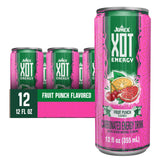 Jumex XOT Fruit Punch Energy Drink with B Vitamins - 12 oz, 12 Pack