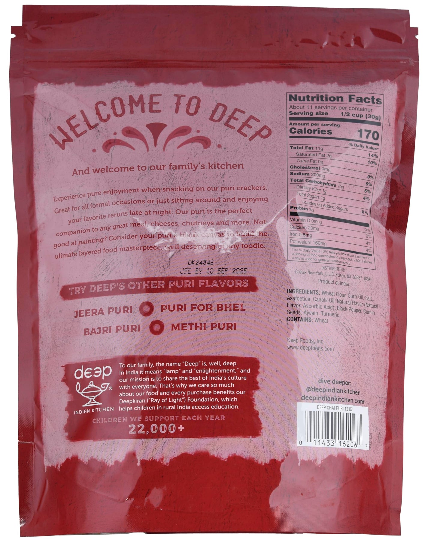 Chai Puri (12oz)