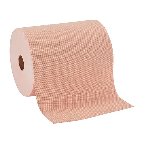 Georgia-Pacific Brawny Professional D400 Disposable Shop Towel Refill by GP PRO (Georgia-Pacific), Orange, 20067, 250 Feet Per Roll, 6 Rolls Per Case