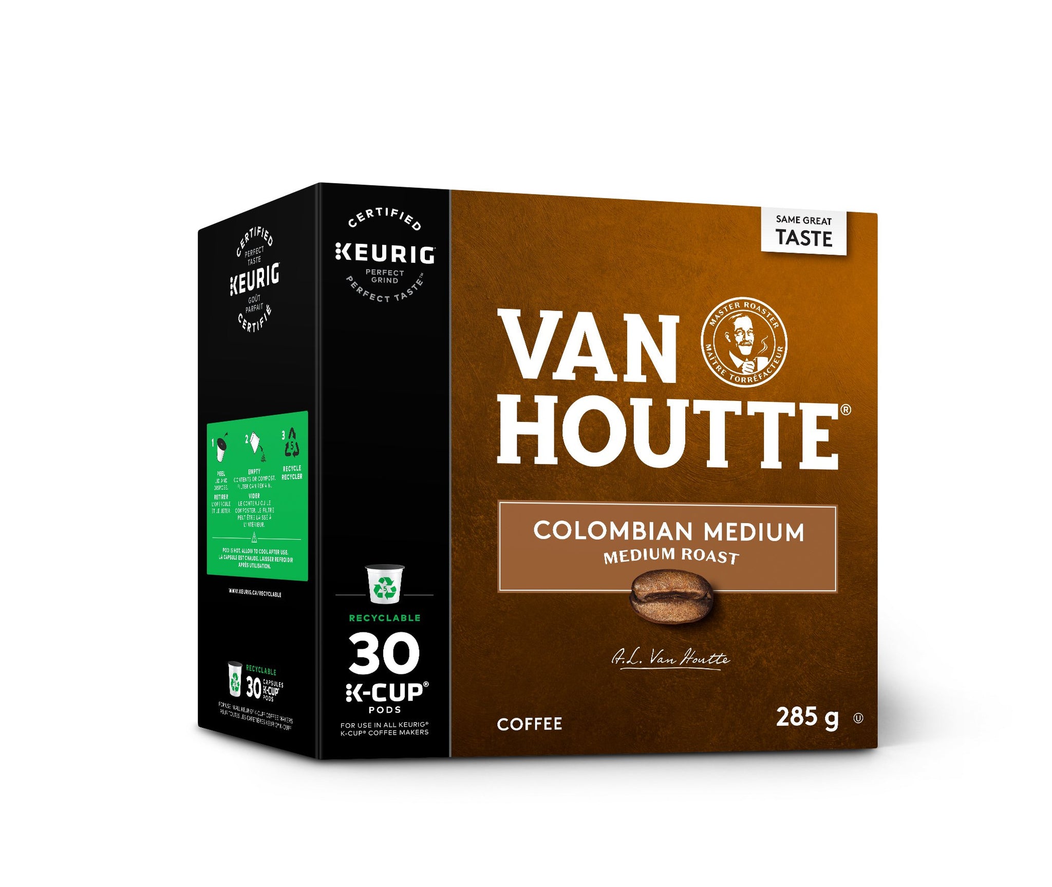 Van Houtte Colombian Medium K-Cup Pod, 30 Count {Imported from Canada}