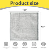 Liyuelome Double-Layer Multipurpose Wire Dishwashing Rag, Non Scratch Wire Dishcloth, Silver Wire Mesh Cleaning Cloths, Steel Wire Dishcloths, Kitchen