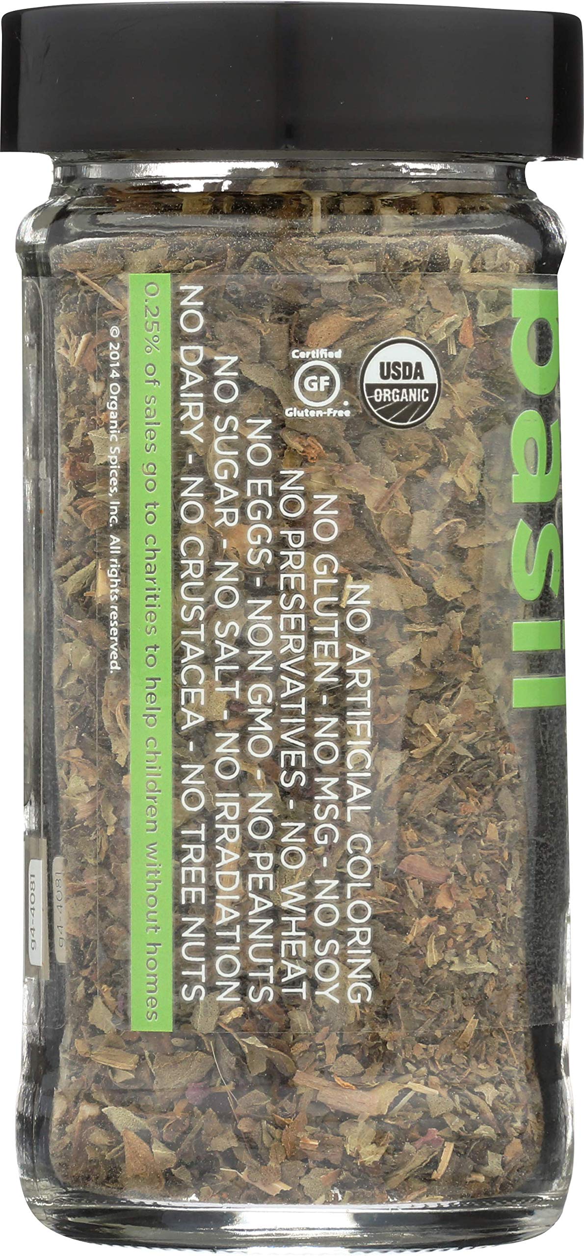 SPICELY Organic Basil, 0.8 OZ