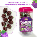 Apexy Grape Gummy Gummies - with Fruity Liquid Center Gummy Candy for Halloween, Birthday, Trick Or Treat, Party Candy - Jelly Filled Gummies, Fat