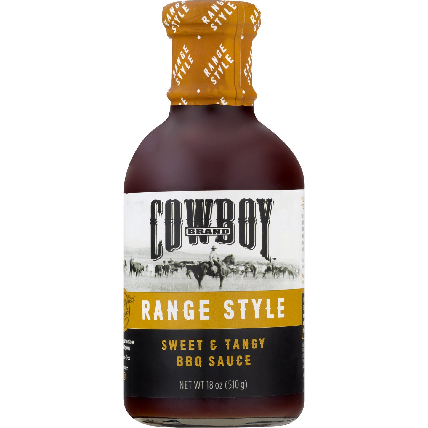 Duraflame 83601 Cowboy Brand Range Style Barbeque Sauce, 18 oz