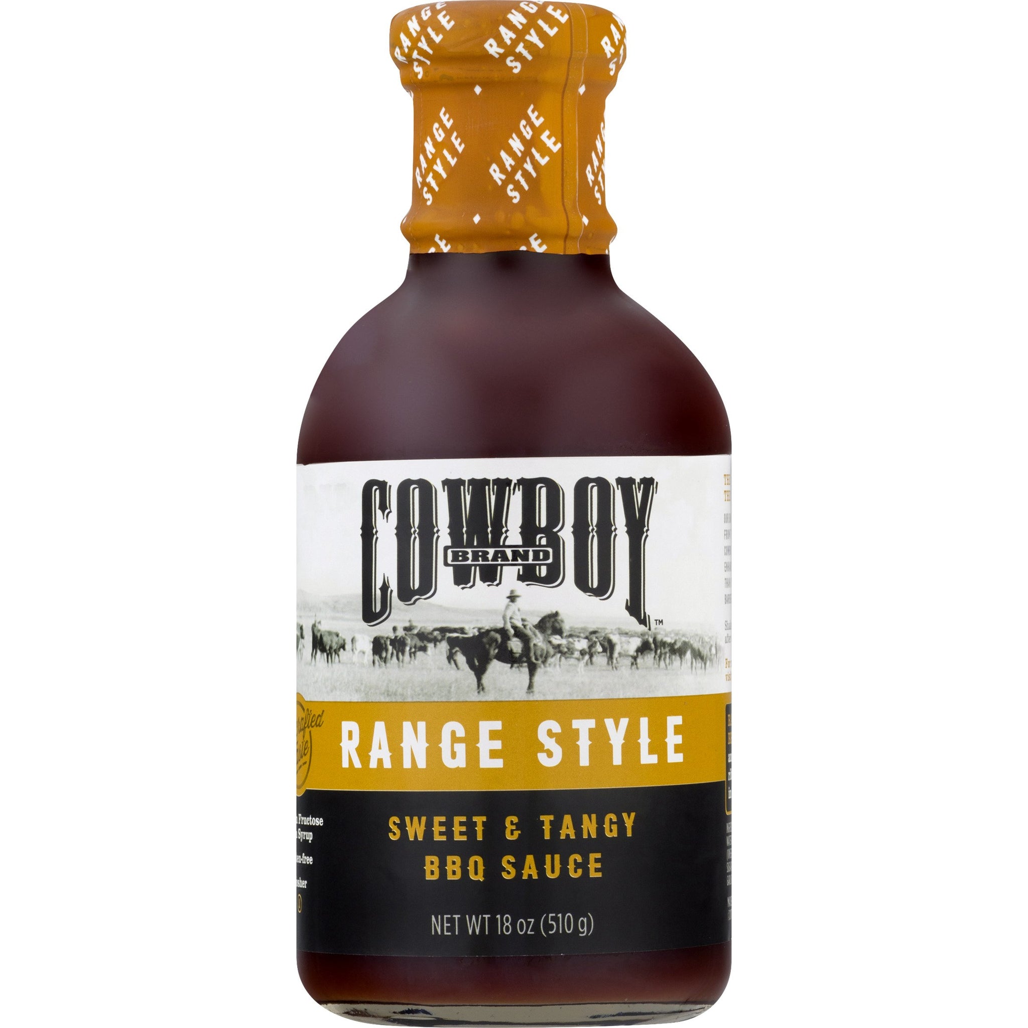 Duraflame 83601 Cowboy Brand Range Style Barbeque Sauce, 18 oz