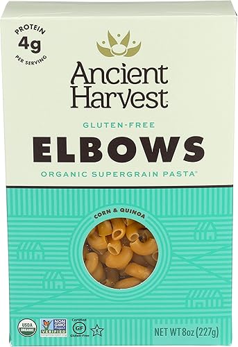 Ancient Harvest Quinoa Pasta, Elbows, 8 Ounce