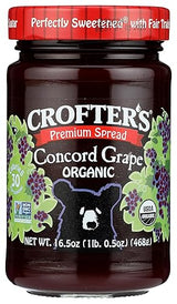 Crofters Organic Concord Grape Premium Spread, 16.5 Oz Jar