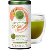 The Republic of Tea U-Matcha Ginger Tea, 1.5 Ounces / 20+ Cups, Matcha Tea Powder