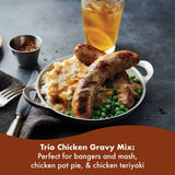 Trio Chicken Gravy Mix 22.6 oz (Pack of 8)