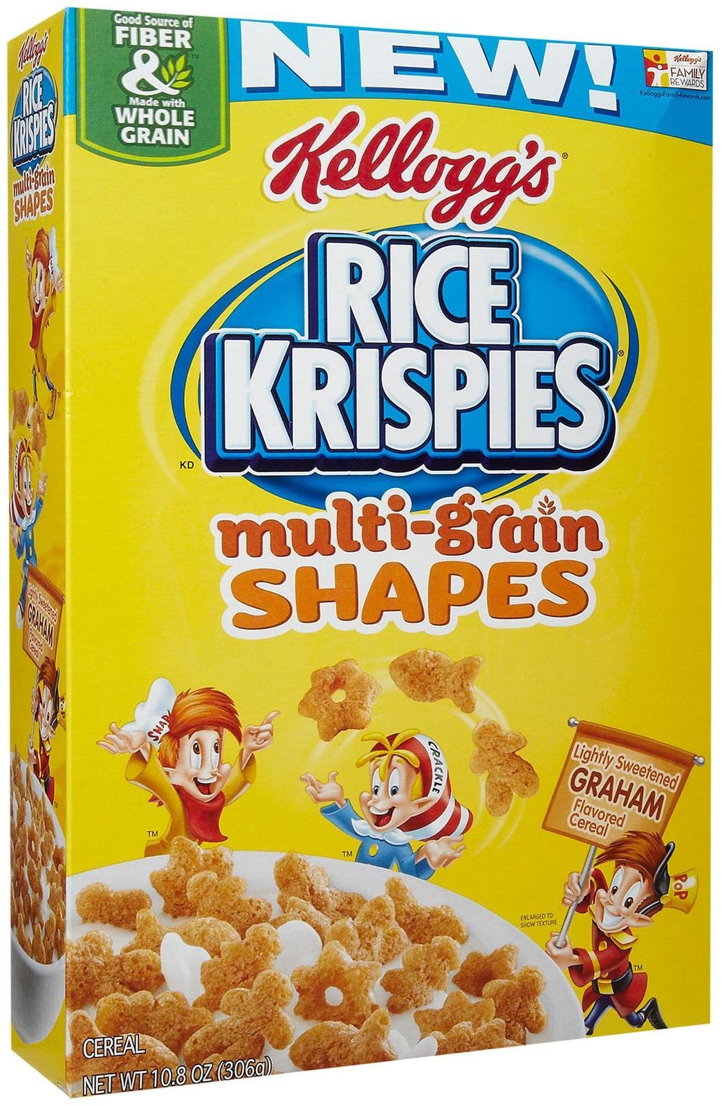 Kellogg's Rice Krispies Rice Krispies Multi-Grain Shapes Cereal - 10.8 oz