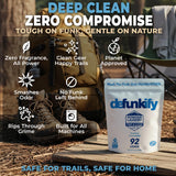 Laundry Detergent, 92 Load. Unscented Enzyme Cleaner Laundry Detergent Powder. Activewear, Outdoor Gear Cleaning Supplies w/Odor Eliminator, Stain