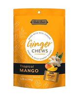 Bali's Best Ginger Chews, Tropical Mango Flavor, 5.08 Oz, Individually Wrapped Soft Candy, Made with 100% Real Ginger, Digestive Health Support, Upset