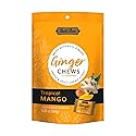 Bali's Best Ginger Chews, Tropical Mango Flavor, 5.08 Oz, Individually Wrapped Soft Candy, Made with 100% Real Ginger, Digestive Health Support, Upset